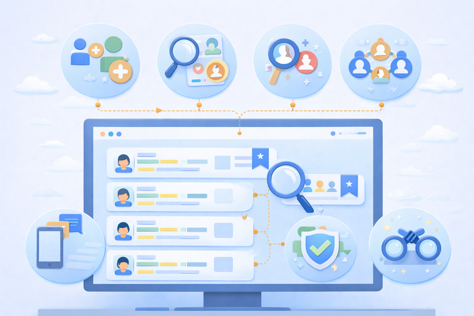 HumHai connection and lead network preview